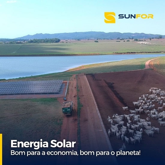 JBJ Agropecuária com energia solar