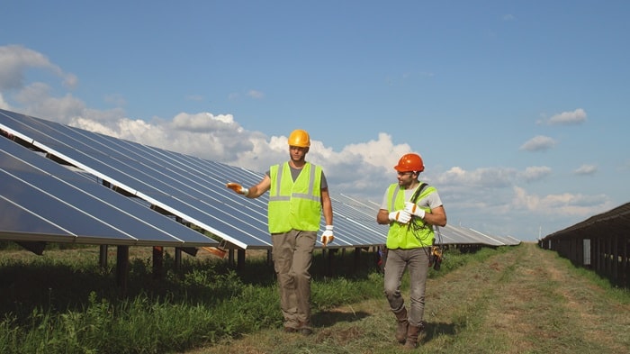 Agricultura e energia solar, produção de alimentos e de energia solar na mesma área