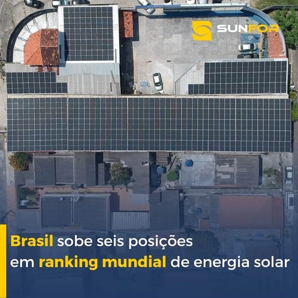 Solução fotovoltaica para lidar com apagões de energia