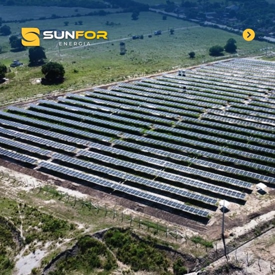 compras e aquisições para a construção de usinas fotovoltaicas